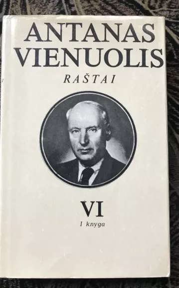 Antanas Vienuolis Raštai VI (1 knyga) - Antanas Vienuolis, knyga