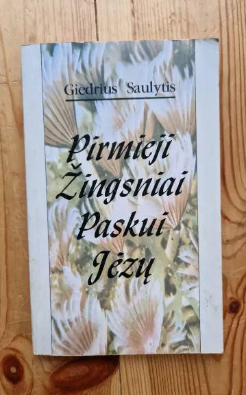 Pirmieji žingsniai paskui Jėzų - Giedrius Saulytis, knyga