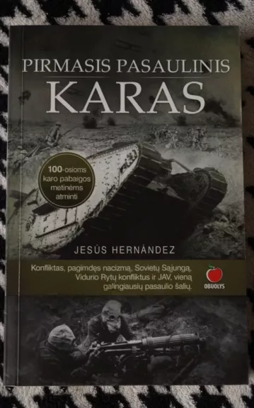 Pirmasis Pasaulinis Karas - Jesus Hernandez, knyga