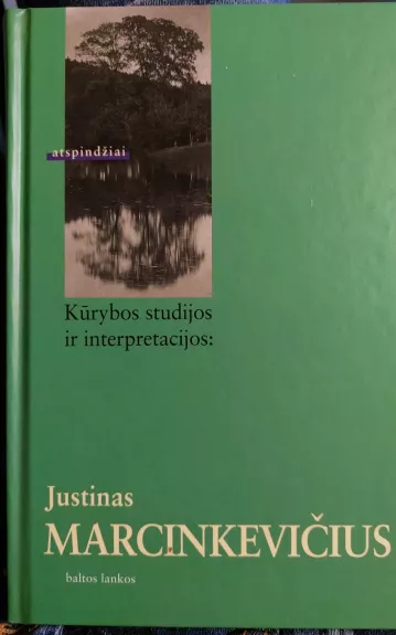Kūrybos studijos ir interpretacijos: Justinas Marcinkevičius - Jurga Katkuvienė, knyga