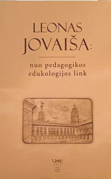 Leonas Jovaiša: nuo pedagogikos edukologijos link