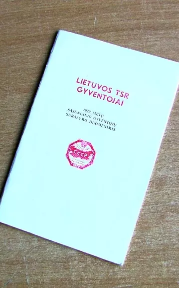 Lietuvos TSR gyventojai 1979 metų surašymo metu