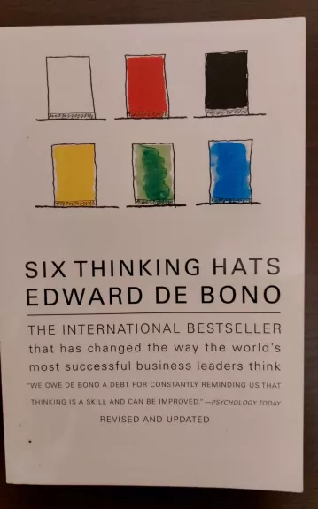 Six Thinking Hats - Edward De Bono, knyga