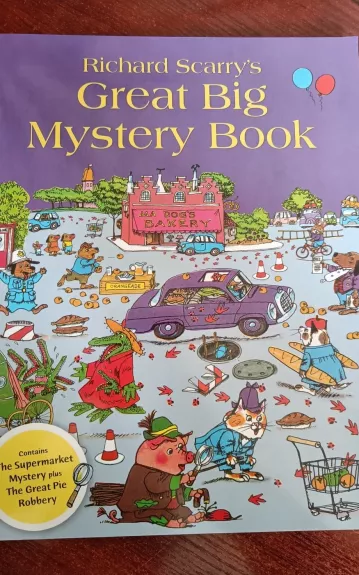 Great Big Mystery Book - Richard Scarry, knyga