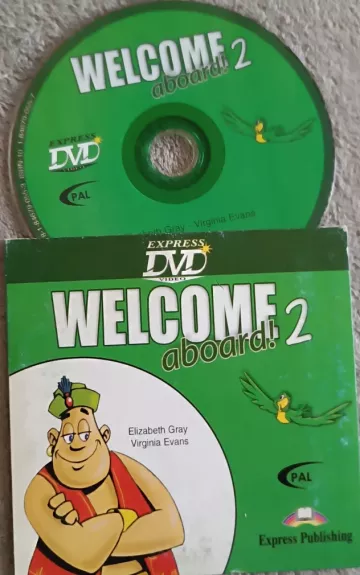 Welcome Aboard! 2 DVD (kompaktinis diskas su vaizdo įrašais) - Virginia Evans, Jenny  Dooley, plokštelė