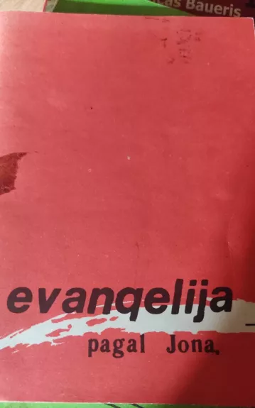 Evangelija pagal Joną - Autorių Kolektyvas, knyga