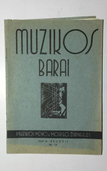 Muzikos barai - Motiejus Budriūnas, knyga