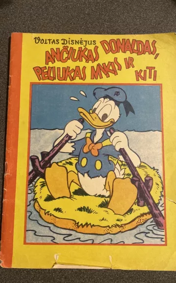 Ančiukas Donaldas, Peliukas Mikis ir kiti - Walt Disney, knyga