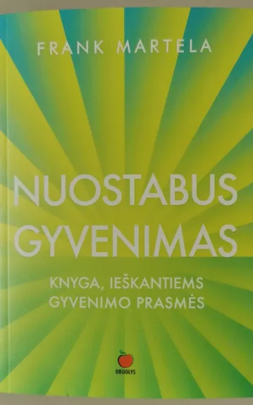NUOSTABUS GYVENIMAS - Frank Martela, knyga