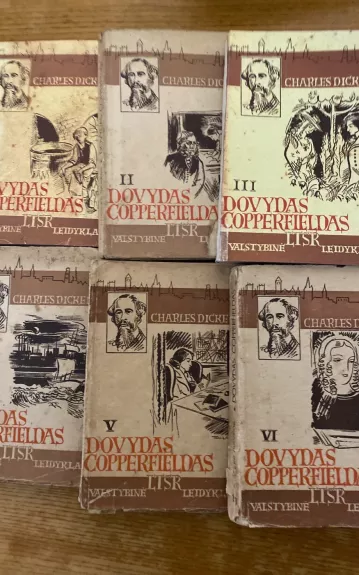 Dovydas Copperfieldas  6 tomai - Charles Dickens, knyga