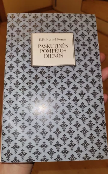 Paskutinės Pompėjos dienos - E. Bulveris- Litonas, knyga