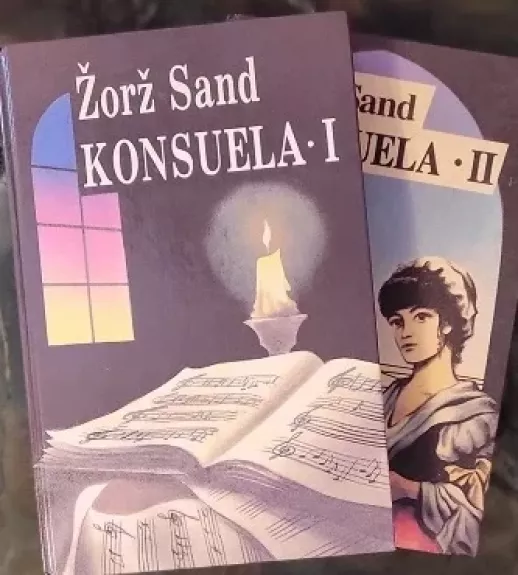 Konsuela (2 dalys) - Žorž Sand, knyga