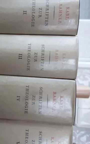 Schriften zur Theologie I, II, III, IV, V - Karl Rahner, knyga