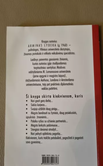 Etiketas kiekvienam - Arminas Lydeka, knyga 1