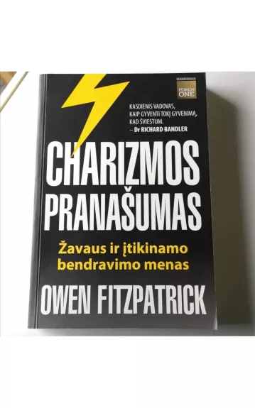 Charizmos pranašumas - Owen Fitzpatrick, knyga 1
