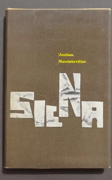 Siena (miesto poema) - Justinas Marcinkevičius, knyga