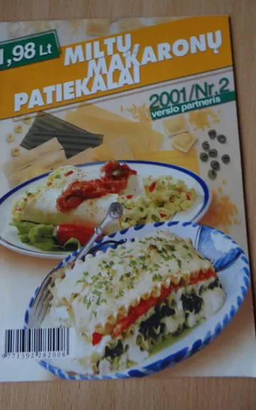 Miltų, makaronų patiekalai 2001/Nr.2 verslo partneris