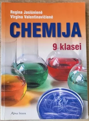 Chemija vadovėlis 9 klasei - Regina Jasiūnienė, Virgina  Valentinavičienė, knyga