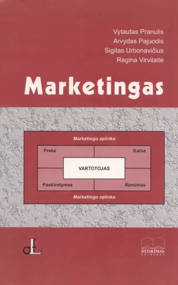 Marketingas - V. Pranulis, A.  Pajuodis, S.  Urbonavičius, R.  Virvilaitė, knyga