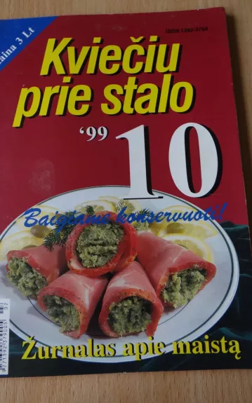 kviečiu prie stalo 99/10