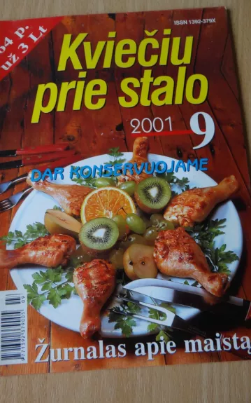 Kviečiu prie stalo 2001m Nr.9