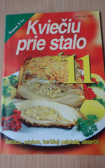 Kviečiu prie stalo 1998 Nr. 11