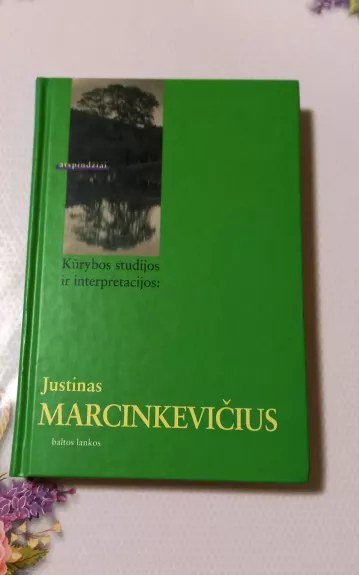Kūrybos studijos ir interpretacijos: Justinas Marcinkevičius - Jurga Katkuvienė, knyga