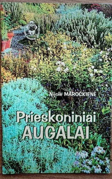 Prieskoniniai augalai - Nijolė Maročkienė, knyga