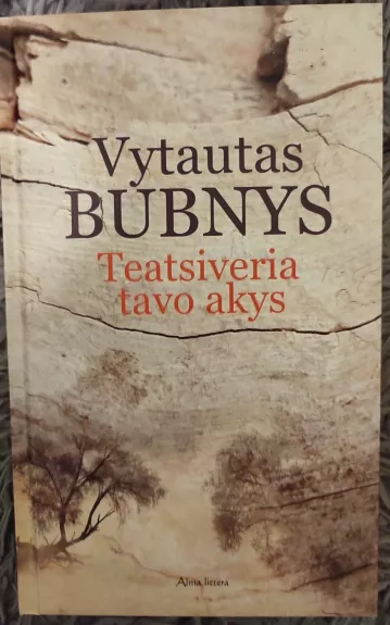 Teatsiveria tavo akys - Vytautas Bubnys, knyga