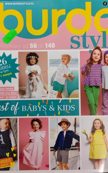 Burda 2023/03 style. Best of babys & kids