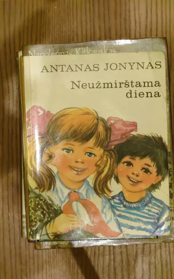 Neužmirštama diena - Antanas Jonynas, knyga