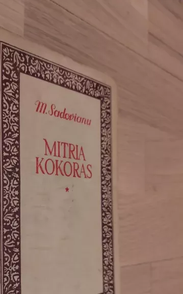 Mitria Kokoras - Michajus Sadovianus, knyga