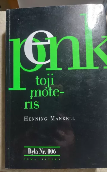 Penktoji moteris - Mankell Henning, knyga