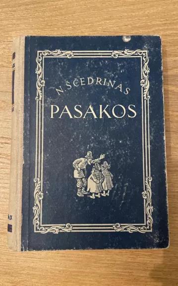 Pasakos - M. Saltykovas-Ščedrinas, knyga