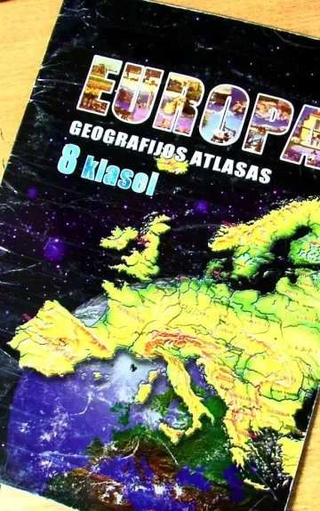 Europa geografijos atlasas 8 klasei