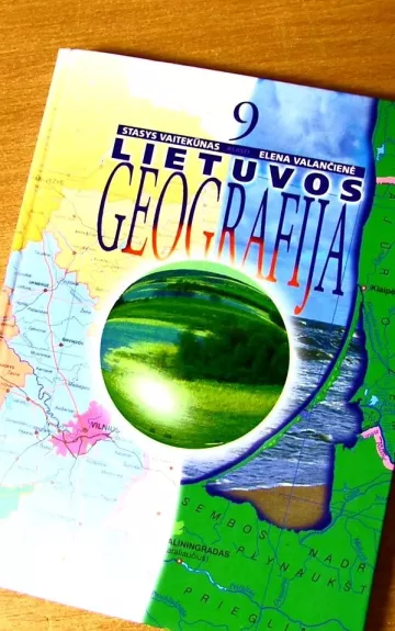 Lietuvos geografija 9 klasei - Stasys Vaitekūnas, knyga