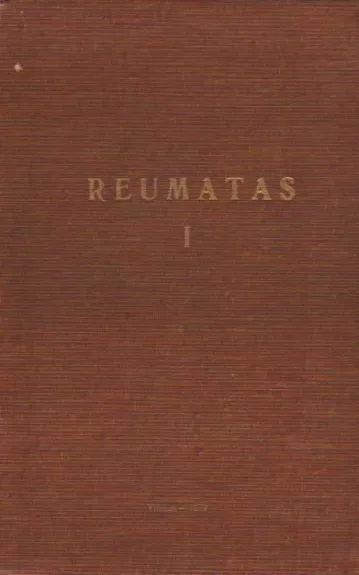 REUMATAS (1) - P. Penkauskas, knyga