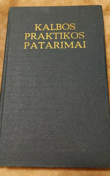 Kalbos praktikos patarimai