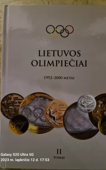 Lietuvos olimpiečiai 1992-2000 metai  (2 tomas) - Gudiškis Algimantas, knyga