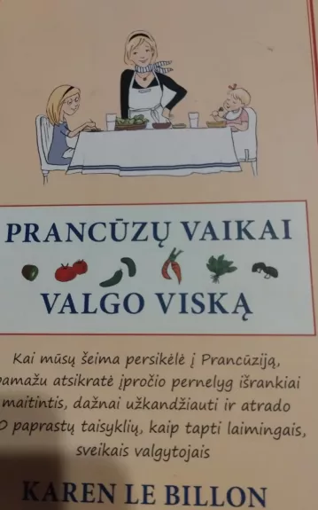 Prancūzų vaikai valgo viską