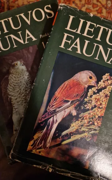 Lietuvos fauna : Paukščiai (2 dalys)