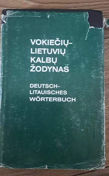 Vokiečių - Lietuvių kalbų 25000 žodžių žodynas - Juozas Križinauskas, knyga