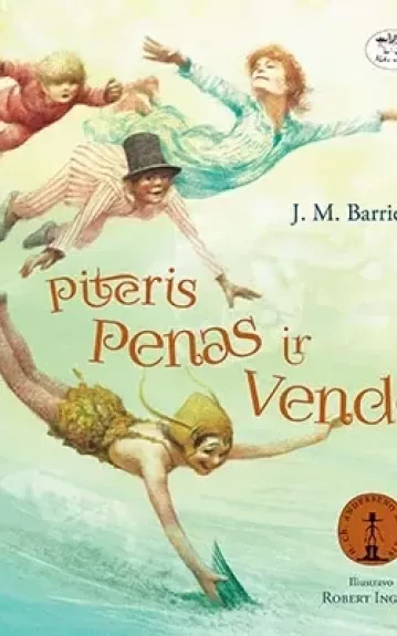 Piteris Penas ir Vendė - J. M. Barrie, knyga