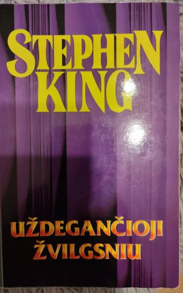 Uždegančioji žvilgsniu - Stephen King, knyga