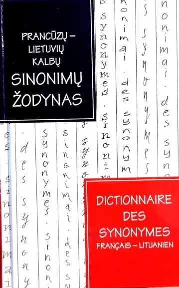 Prancūzų-lietuvių kalbų sinonimų žodynas