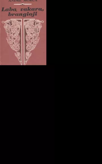 Labą vakarą, brangioji - Andre Morua, knyga