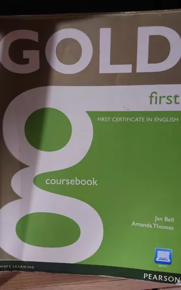 Gold first coursebook