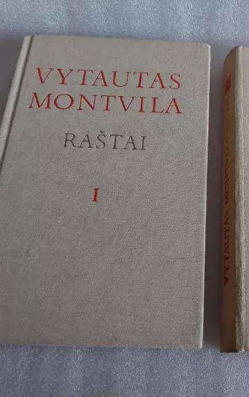 Raštai (2 tomai) - Vytautas Montvila, knyga