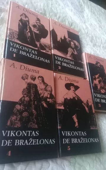 Vikontas de Braželonas (1-5 tomai) - Aleksandras Diuma, knyga 1