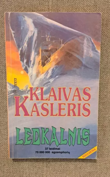 Ledkalnis - Klaivas Kasleris, knyga